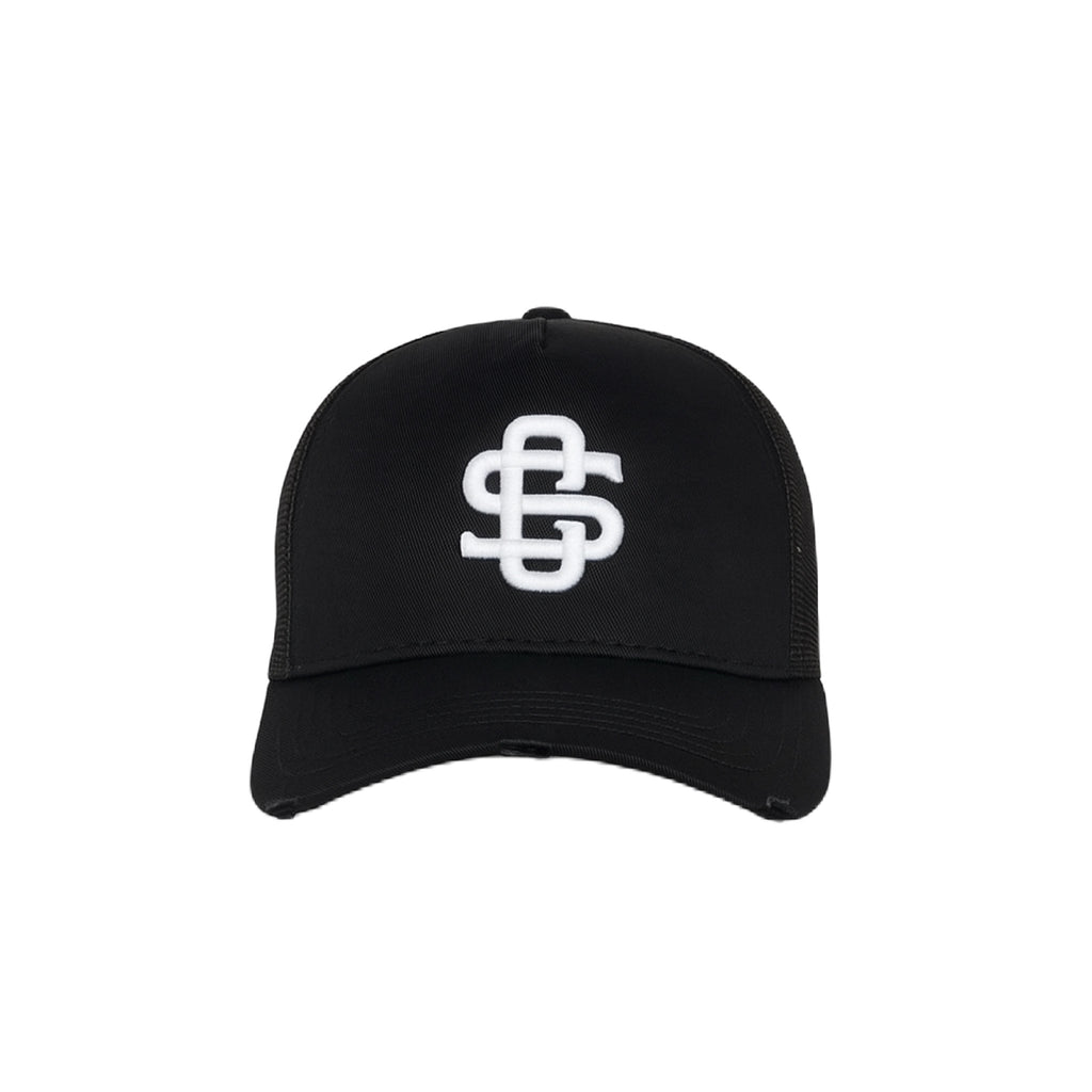 [SC] SINIORI CLUB DISTRESSED TRUCKER HAT