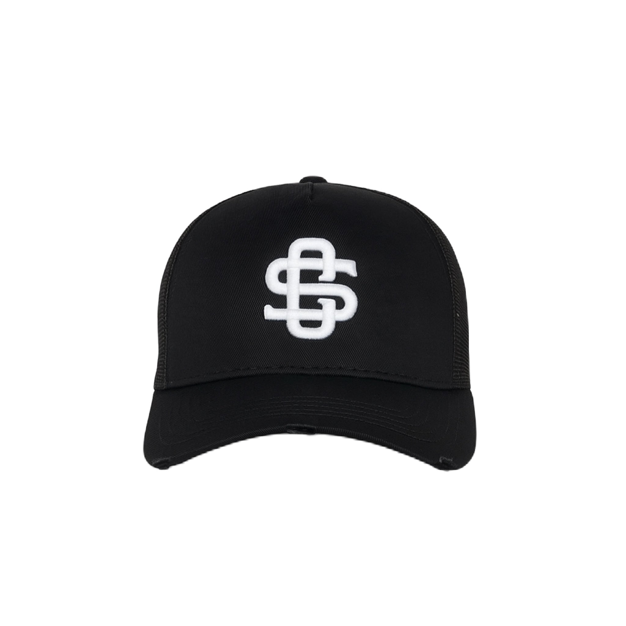 [SC] SINIORI CLUB DISTRESSED TRUCKER HAT