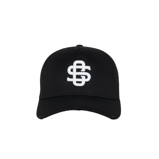 [SC] SINIORI CLUB DISTRESSED TRUCKER HAT