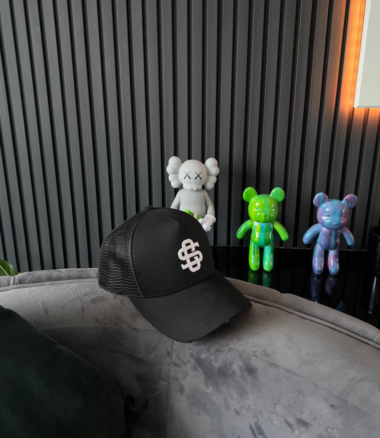 [SC] SINIORI CLUB DISTRESSED TRUCKER HAT