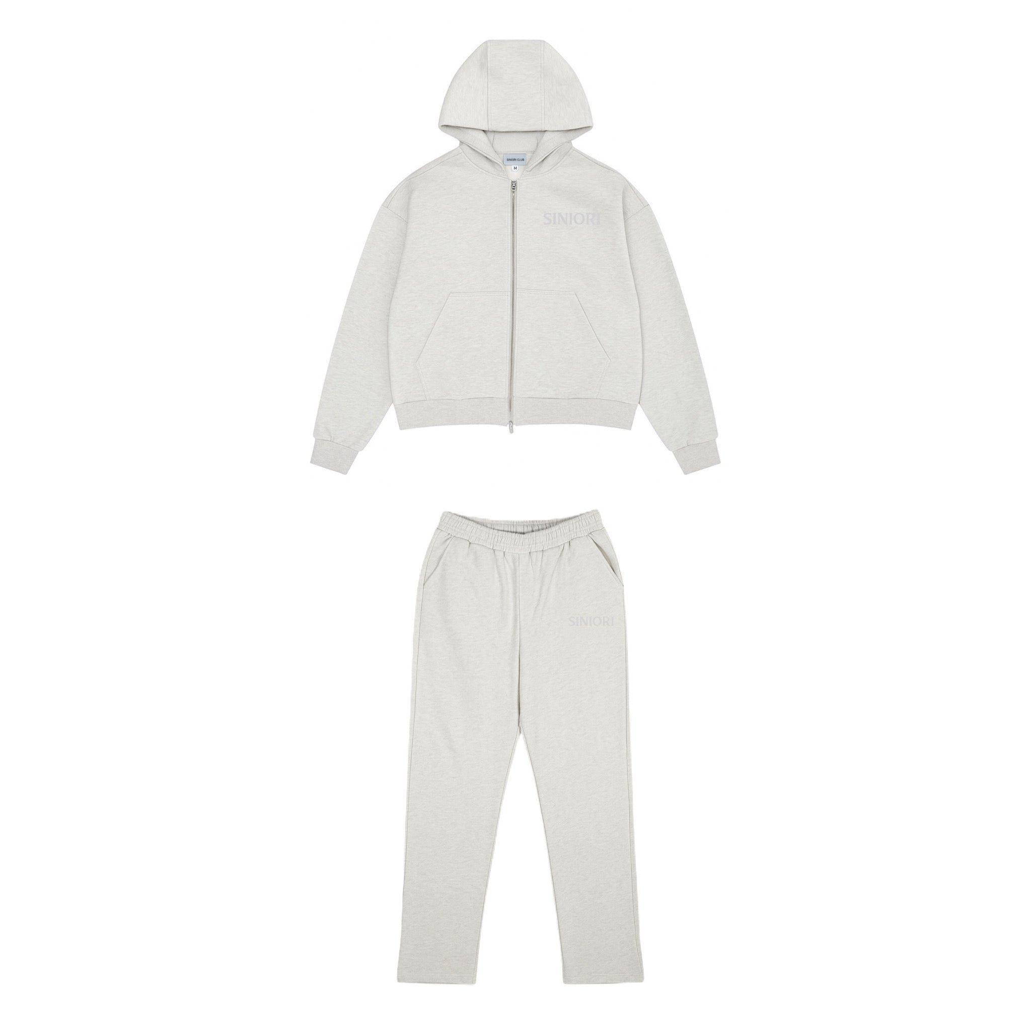 SINIORI CLOUD FULL TRACKSUIT - SOFT MARL GREY
