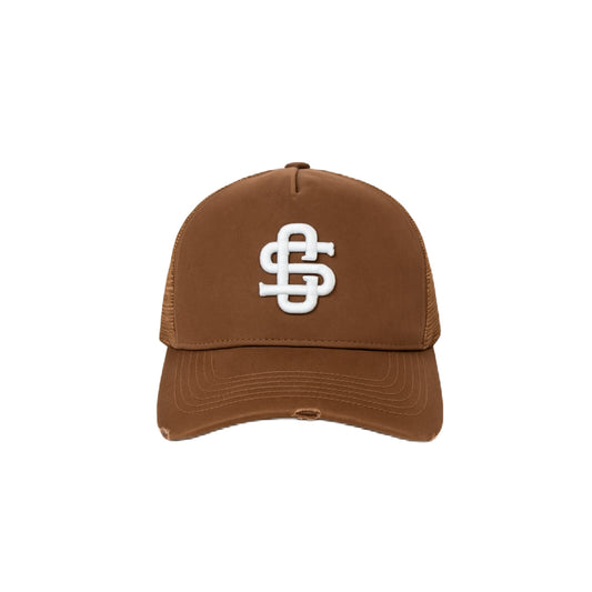 [SC] SINIORI CLUB DISTRESSED TRUCKER HAT