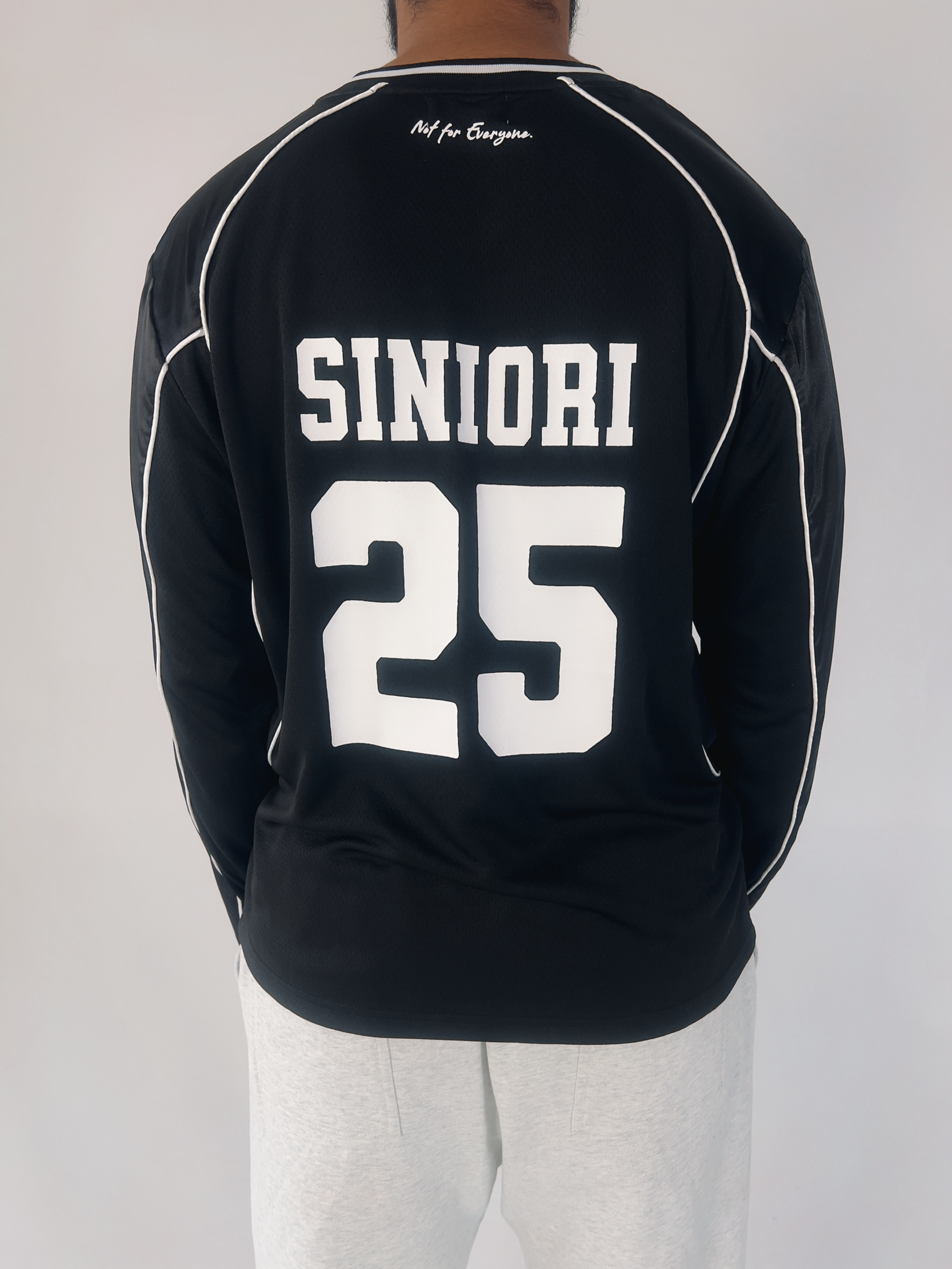 SINIORI CLUB MATCH DAY JERSEY - BLACK