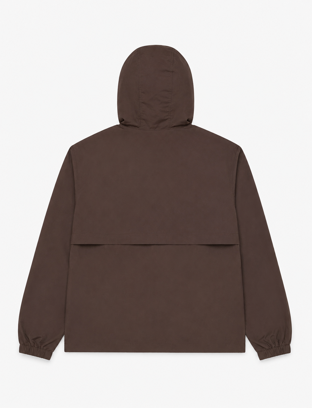 RIPSTOP NYLON WINDBREAKER– ESPRESSO BROWN