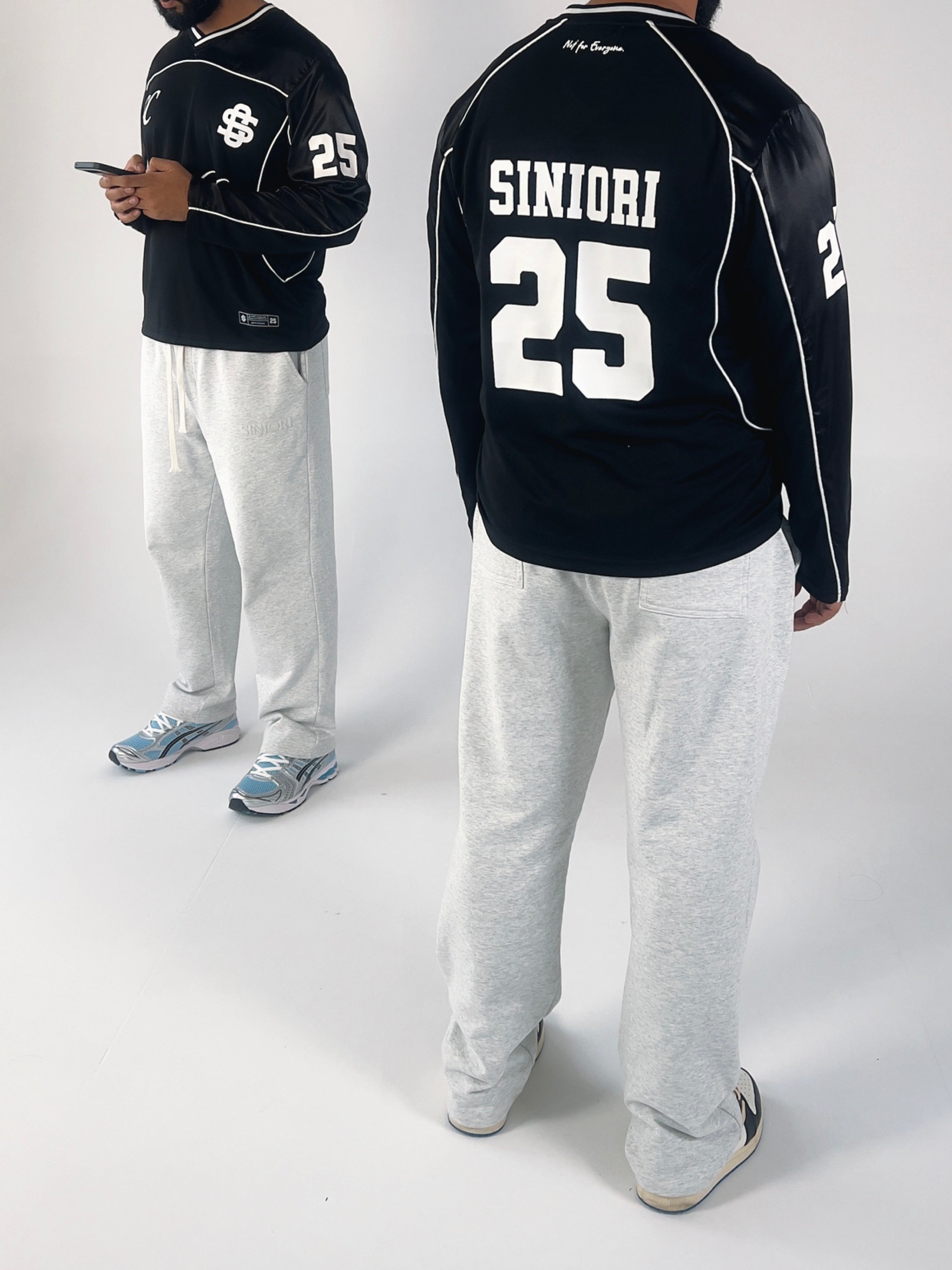 SINIORI CLUB MATCH DAY JERSEY - BLACK
