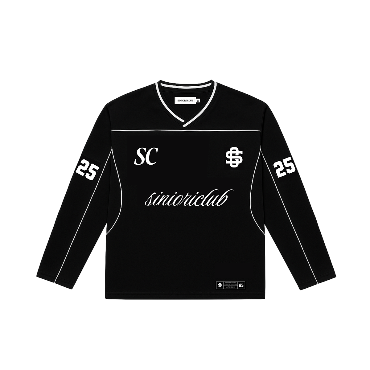 SINIORI CLUB MATCH DAY JERSEY - BLACK
