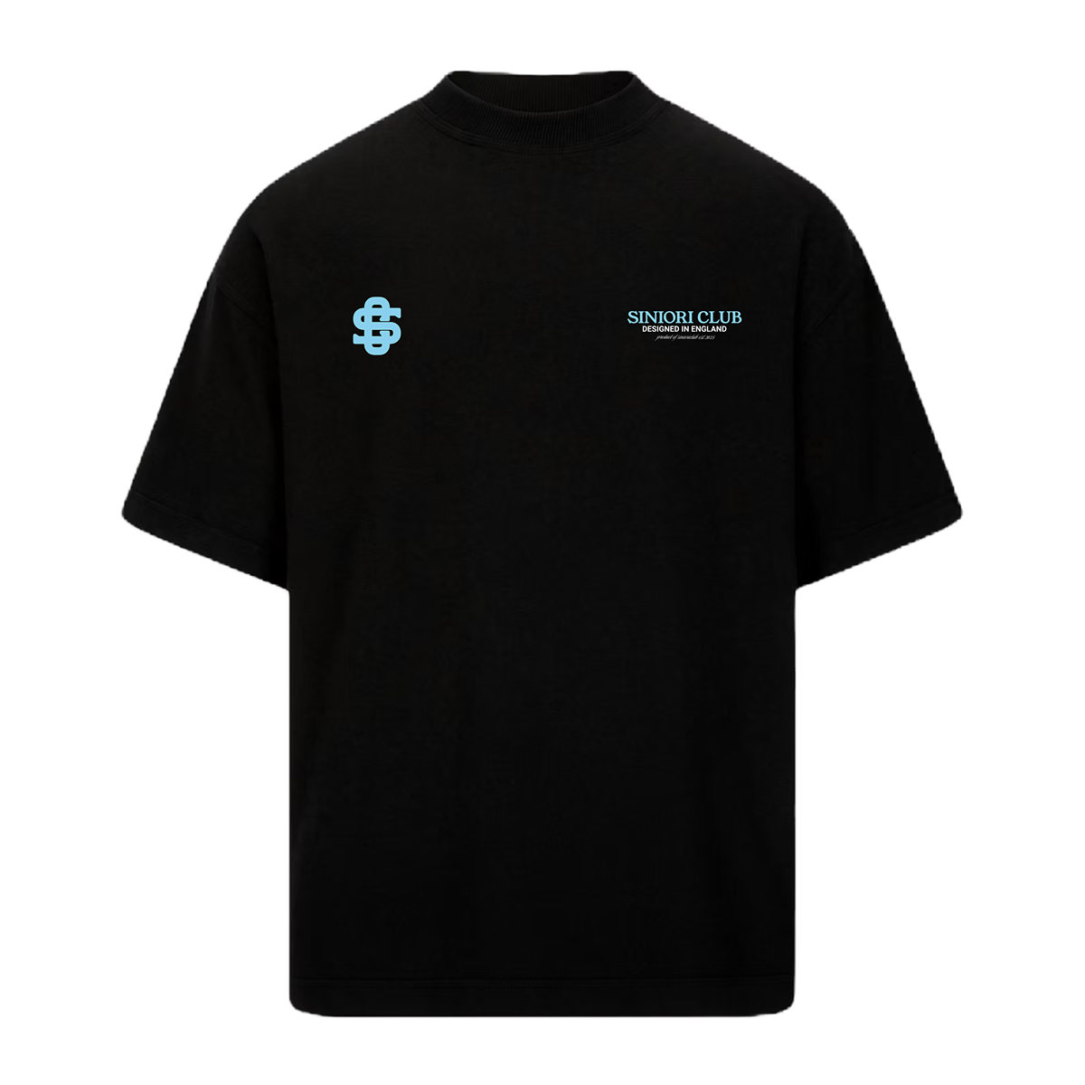 [CLUB EDITION] SINIORI CLUB TEE – Black