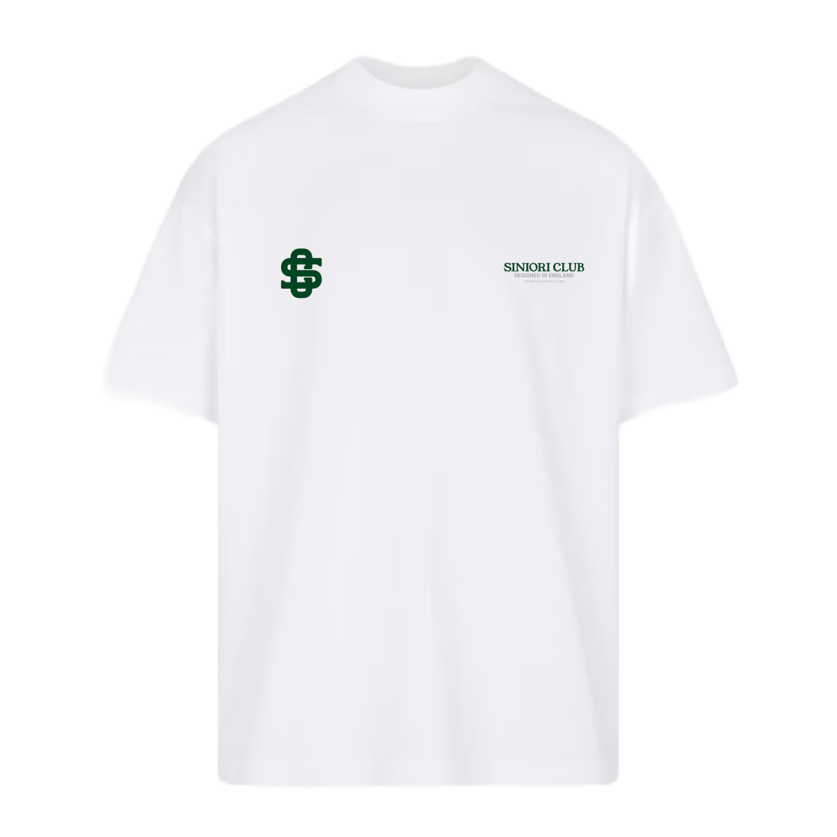 [CLUB EDITION] SINIORI CLUB TEE – White